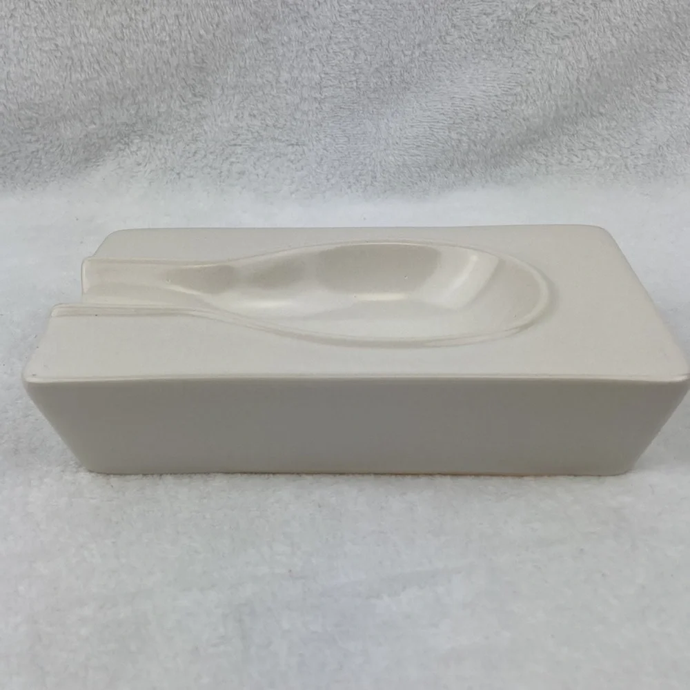 Pier 1 Imports Stoneware Spoon Rest 7”